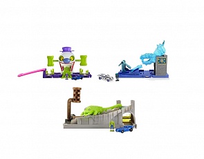 Игровые наборы из серии Hot Wheels® Готэм Сити, 3 вида (Mattel, GBW50) (ассортимент)